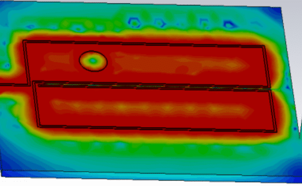 Fremdobjekterkennungssystem der Zollner Elektronik AG.  Elektroautos induktiv laden? Aber sicher!