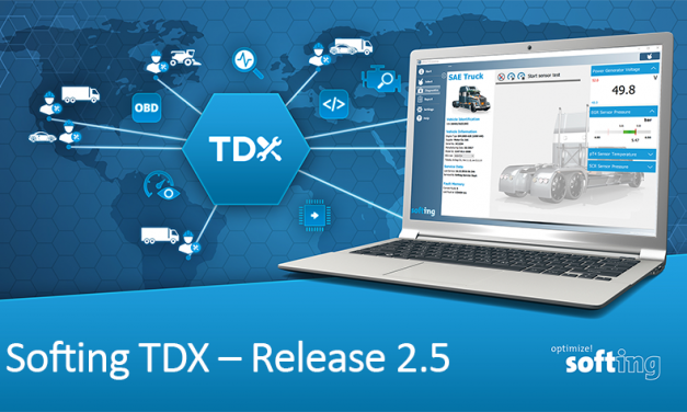 Neue Version des Softing TDX Werkstatttester-Baukastens: Komfort und Geschwindigkeit im Fokus