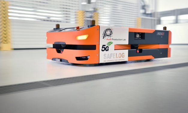 Pilot project: 5G-capable transport robots in automotive production