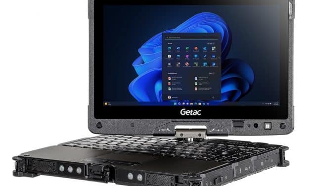 GETAC SETZT NEUE STANDARDS MIT DER NÄCHSTEN GENERATION.  DES UX10 TABLETS UND V110 LAPTOPS