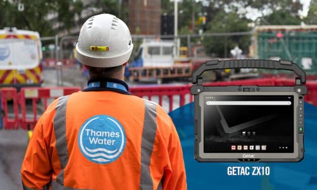 Thames Water wählt das Android-Tablet ZX10 von Getac als Basis eines neuen IT-Großprojekts zur Optimierung der Produktivität des Außendienstes