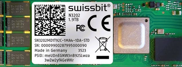Swissbit PCIe-SSD N3202: Höchstleistung, Ausdauer und Datensicherheit