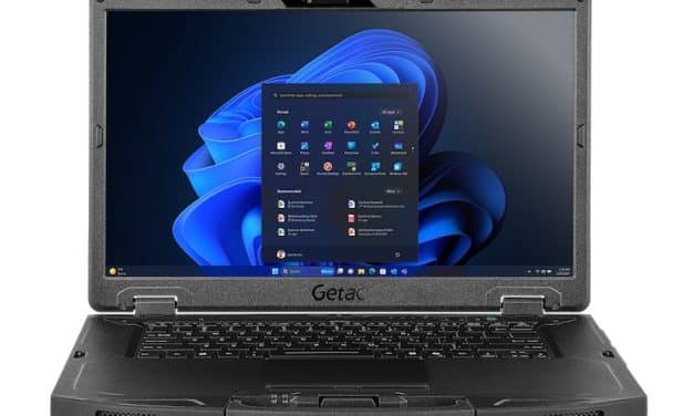 GETAC PRÄSENTIERT WELTWEIT ERSTES KI-FÄHIGES ROBUSTES LAPTOP. Brandneues S510 Laptop kombiniert KI-fähige Technologie mit robuster Bauweise und 15,6-Zoll-Display für höchste Produktivität und Flexibilität