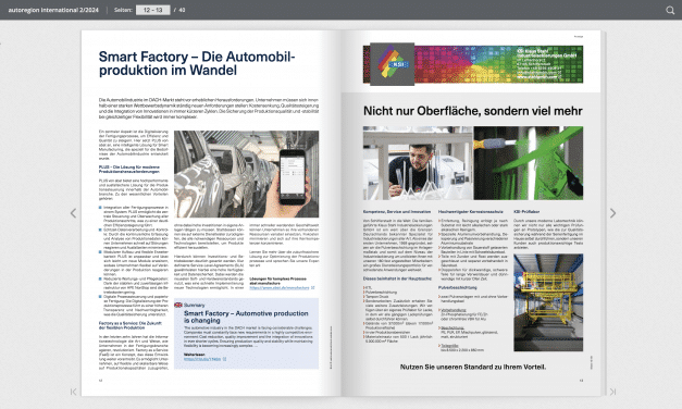 Smart Factory – Die Automobilproduktion im Wandel