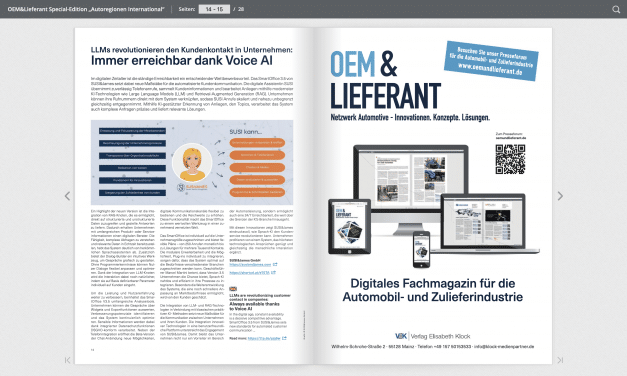 LLMs revolutionieren den Kundenkontakt in Unternehmen:  Immer erreichbar dank Voice AI