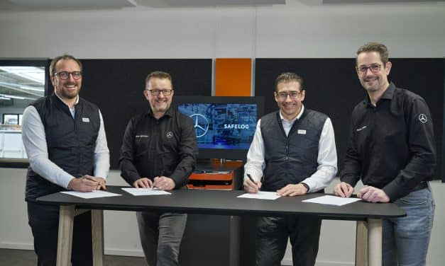Optimierte Produktionsprozesse.  SAFELOG erweitert Zusammenarbeit mit dem Autobauer Mercedes-Benz