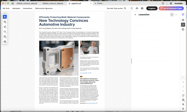 Efficiently Protecting Multi-Material Components: New Technology Convinces Automotive Industry