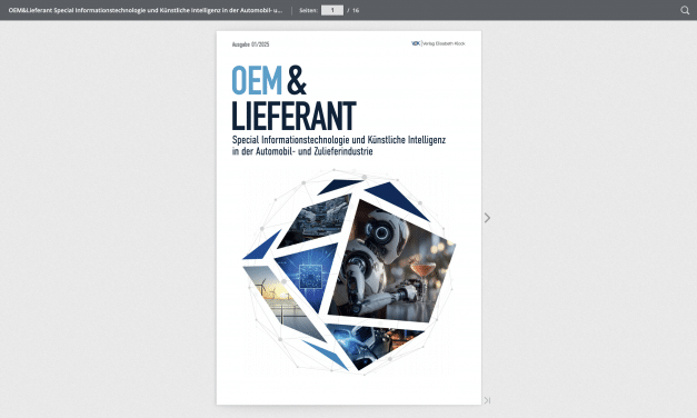 NEU erschienen: OEM&Lieferant – Themenschwerpunkt IT und Automotive