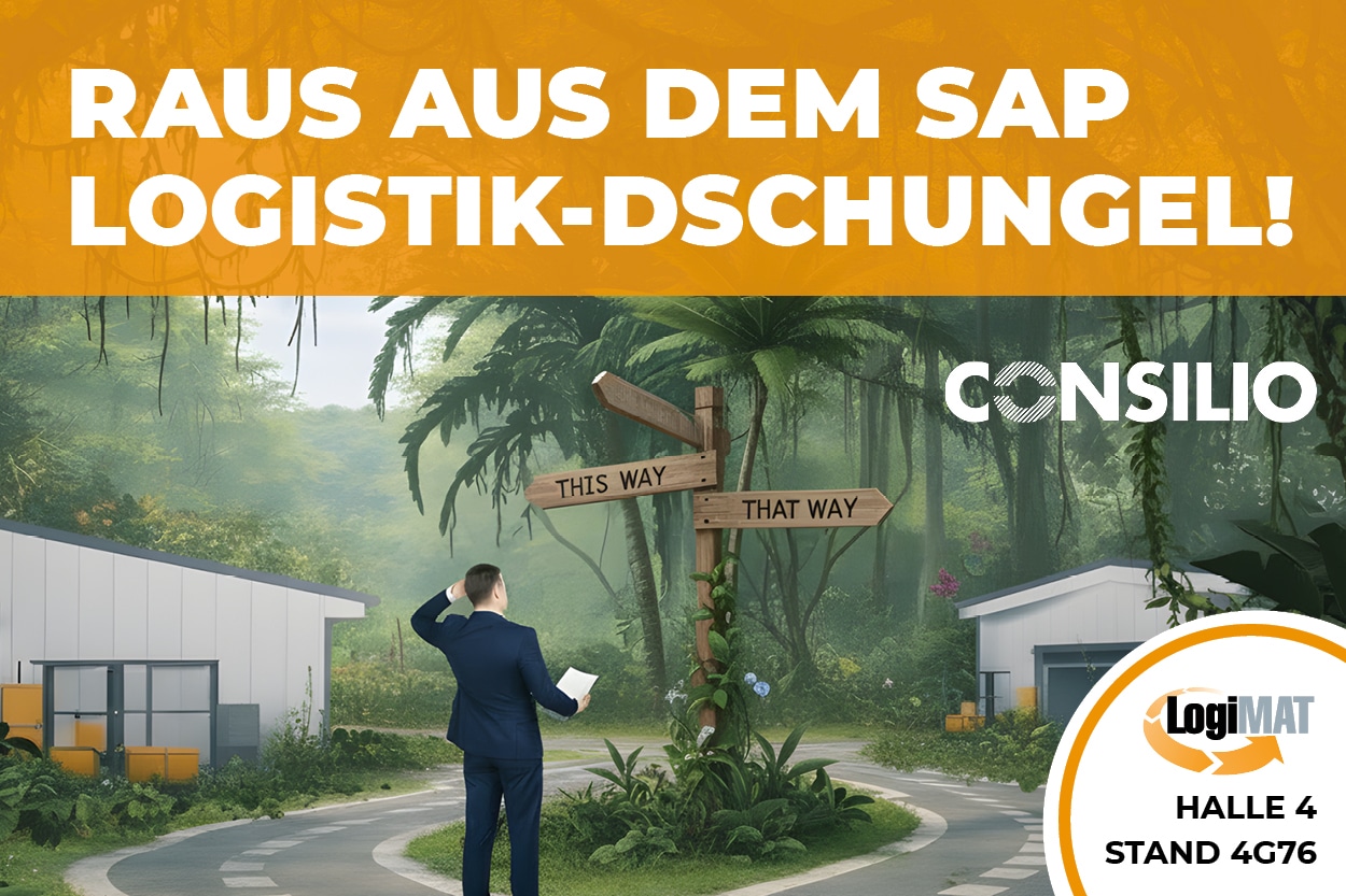 CONSILIO auf der LogiMAT 2026, Halle 4, Stand 4G76