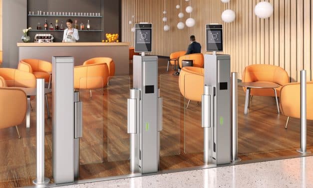 Sensorschleuse Argus V60 – besonders kompakt, auffallend elegant