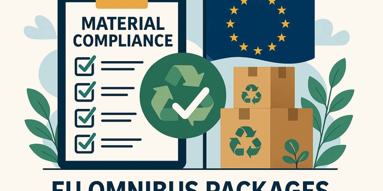 The EU’s Omnibus Packages and Their Impact on Material Compliance