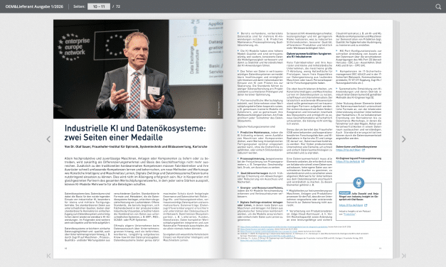 Industrielle KI und Datenökosysteme:  zwei Seiten einer Medaille