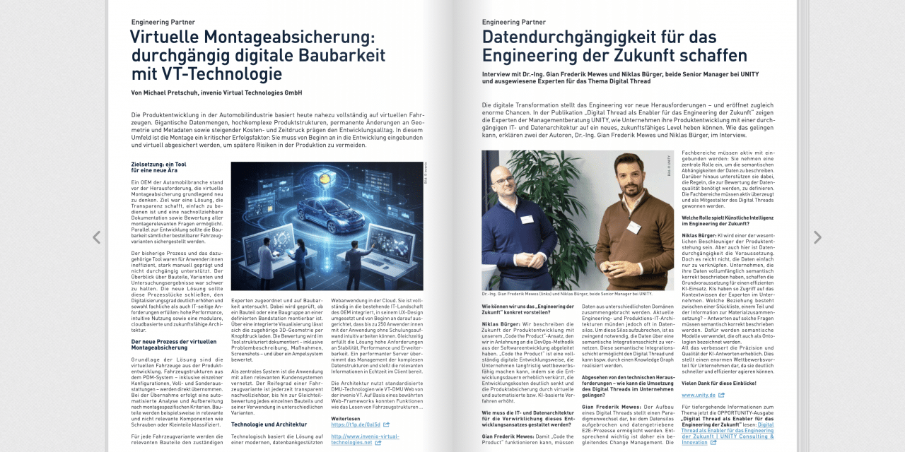 Datendurchgängigkeit für das Engineering der Zukunft schaffen