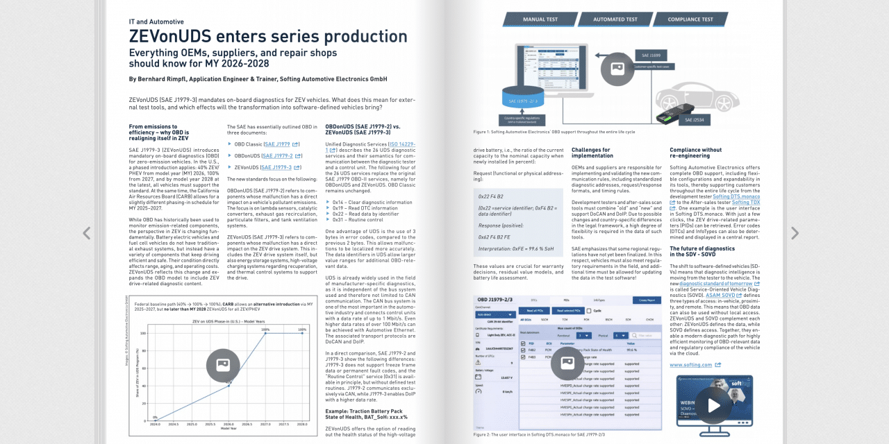 ZEVonUDS enters series production Everything OEMs, suppliers, and repair shops should know for MY 2026-2028
