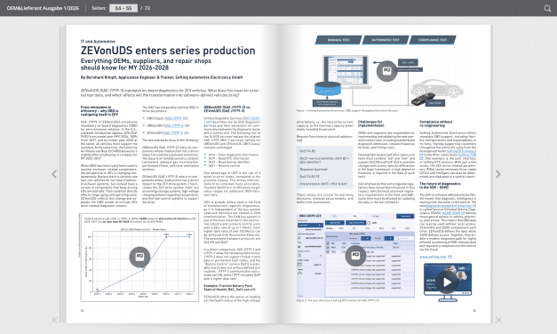 ZEVonUDS enters series production Everything OEMs, suppliers, and repair shops should know for MY 2026-2028