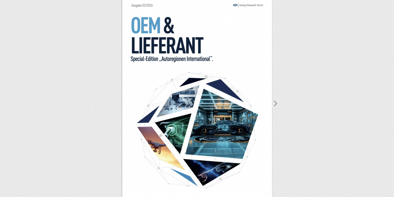 New issue: OEM&Lieferant – Special-edition “Autoregionen International”
