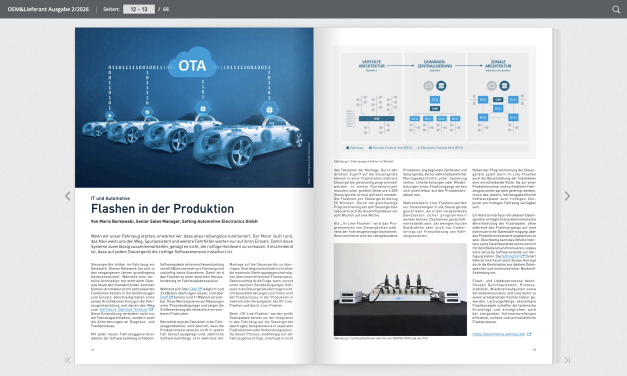 Flashen in der Produktion