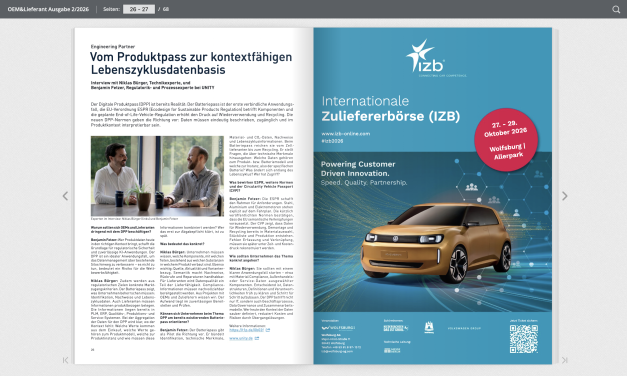 Vom Produktpass zur kontextfähigen Lebenszyklusdatenbasis